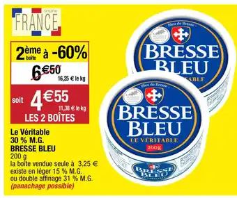 Le Véritable 30% M.G Bresse bleu