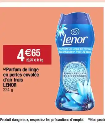 Migros Parfum de linge en perles envolée d'air frais offre