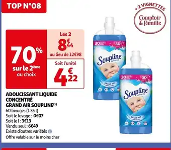 Auchan ADOUCISSANT LIQUIDE CONCENTRÉ offre