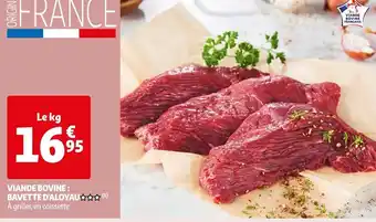 Auchan VIANDE BOVINE: BAVETTE D'ALOYAU offre