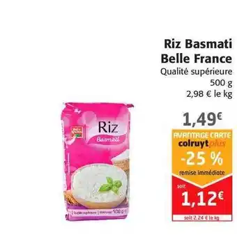 Riz Basmati Belle France