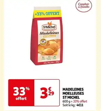 Auchan MADELEINES MOELLEUSES ST MICHEL offre