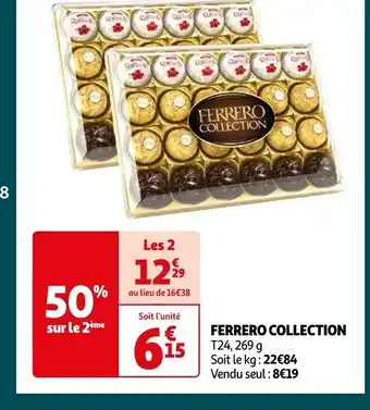 Auchan FERRERO COLLECTION offre