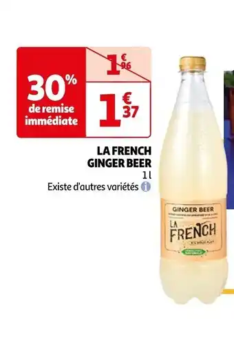 Auchan LA FRENCH GINGER BEER offre