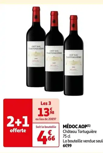 Auchan MÉDOC AOP offre