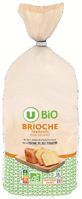 BRIOCHE TRANCHEE PUR BEURRE BIO