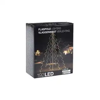 Bricomarché Arbre lumineux de noël edm - 192 led - 71714 offre