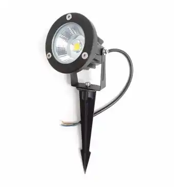Bricomarché Spot led extérieur à piquer ip65 6w cob - blanc chaud 2300k - 3500k - silamp offre