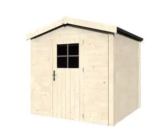 Abri de jardin en bois sapin tiseo