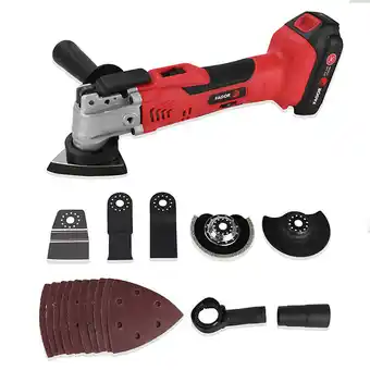 Bricomarché Ponceuse multifontions sans fil 20v - fgmt20v offre