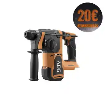 Bricomarché Perforateur burineur sds+ aeg - bbh18bl2-0 - 18v brushless - sans batterie ni chargeur offre