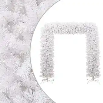 Bricorama Vidaxl arche d'arbre de noël blanc 240 cm offre