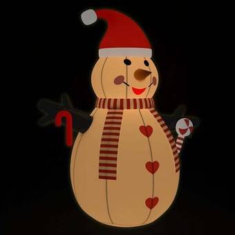 Bricorama Vidaxl bonhomme de neige gonflable avec led 300 cm offre