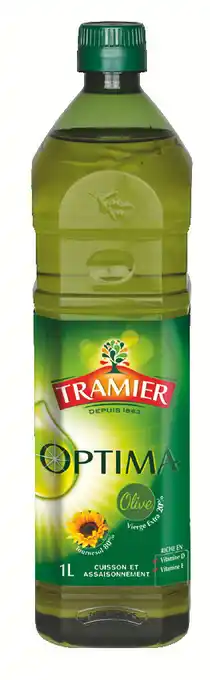 U Express HUILE OPTIMA OLIVE + TOURNESOL TRAMIER offre