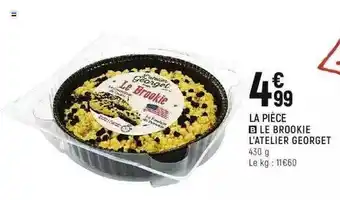Spar Le Brookie L'atelier Georget offre