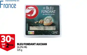 Auchan Bleu Fondant Auchan offre