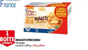 Auchan Nuggets Père Dodu offre
