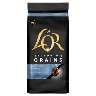 Auchan Supermarché Café grains l'or offre