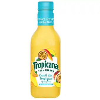 Auchan Jus de fruits frais réveil des tropiques tropicana offre
