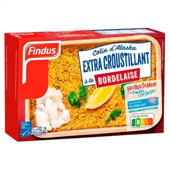 Colin d'alaska à la bordelaise surgelé findus