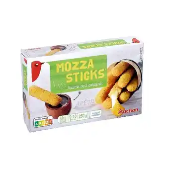 Auchan Supermarché Mozza sticks sauce red pepper surgelés auchan offre
