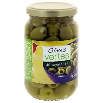 Auchan Olives vertes dénoyautées auchan offre