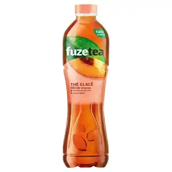 Auchan Fuze tea pêche offre