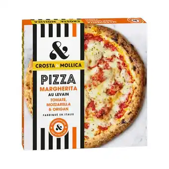 Auchan Supermarché Pizza margherita surgelée crosta & mollica offre