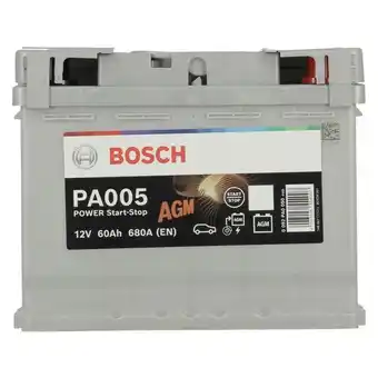 Auchan Batterie bosch 60ah 680a pa005 offre
