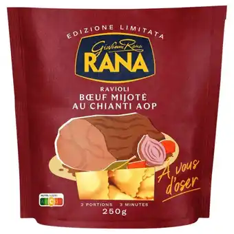 Auchan Girasoli jambon cru figues ricotta edition limitee rana offre