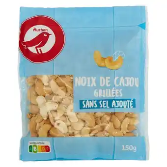 Auchan Noix de cajou grillées auchan offre