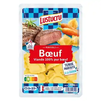 Auchan 2+1 offert sur la gamme de pâtes farcies lustucru offre