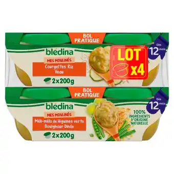 Auchan Bols idées de maman blédina offre