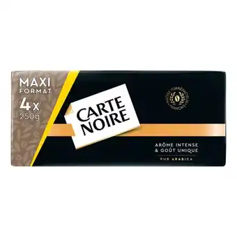 Auchan Supermarché Café moulu carte noire offre