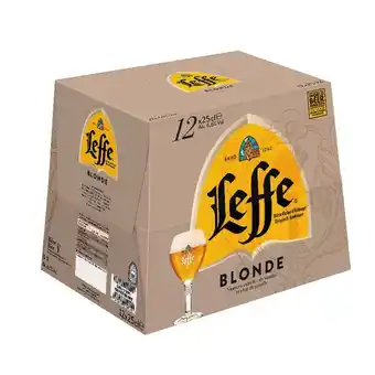 Auchan Bière blonde leffe offre