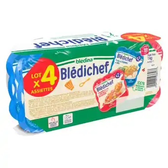 Auchan Assiettes blédichef blédina offre