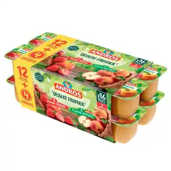 Auchan Dessert fruitier andros offre