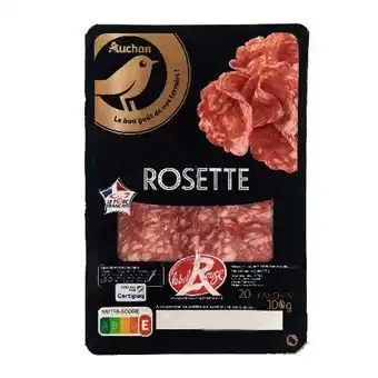 Auchan Rosette label rouge auchan gourmet offre
