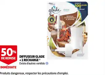 Auchan Diffuseur Glade + 1 Recharge offre