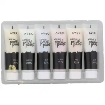 Action Set de peinture acrylique offre