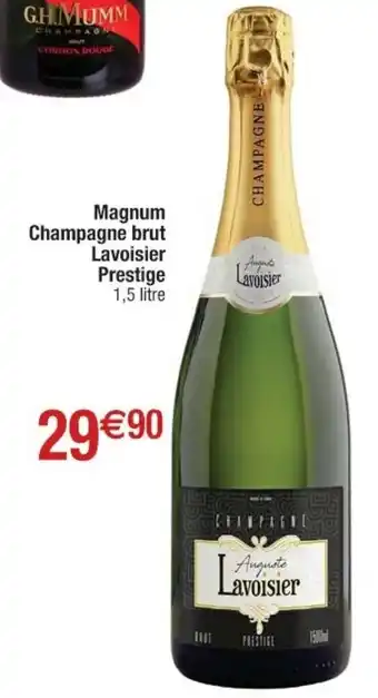 Cora x Carrefour Magnum champagne brut offre