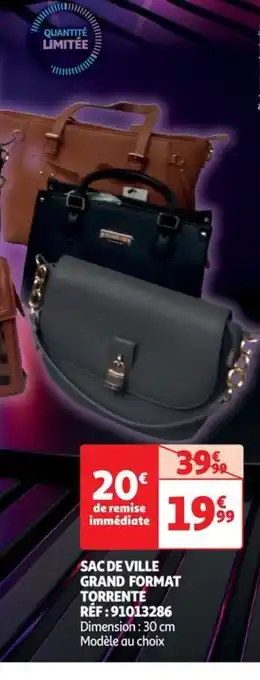 Auchan SAC DE VILLE GRAND FORMAT TORRENTE RÉF :91013286 offre
