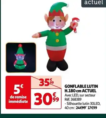 GONFLABLE LUTIN
