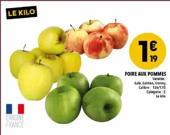 Supeco Foire aux pommes offre