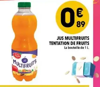Supeco Jus multifruits tentation de fruits offre