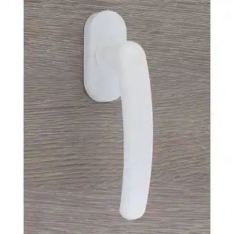 Poignée de fenêtre oscillo-battante pvc laqué blanc ral 9016 7/35mm