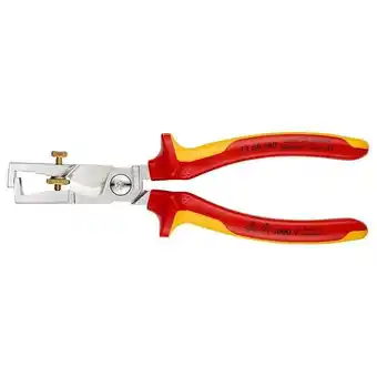 Brico Cash Pince à dénuder et coupe-câbles knipex 13 66 180 strix 180mm offre