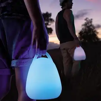 Brico Cash Baladeuse sans fil waterproof flottante led liberty c25 blanc polyéthylène h24cm offre