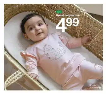 Zeeman Sweet nouveau-né offre