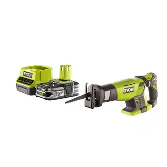 Bricomarché Pack ryobi scie sabre 18v oneplus r18rs-0 - 1 batterie 2.5ah - 1 chargeur rapide rc18120-125 offre